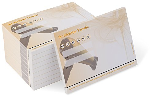 Terminblock Trend (10 Blöcke) je 50 Terminzettel für Friseur, Studio, Coiffeure