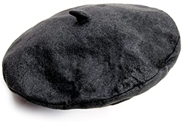 Funidelia | Baskenmütze schwarz für Herren France - Farben: Schwarz, Zubehör für Kostüm - Lustige Kostüme für Deine Partys