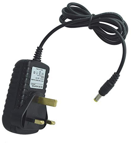 MyVolts 12V power supply adaptor compatible with X-Rocker Adrenaline Gaming Chair - UK plug