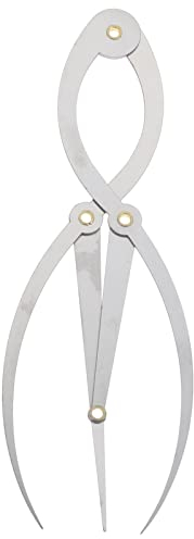 Milisten Golden Mean Ratio Messschieber Dreipunkt-Positionierung Balance für Augenbrauen Make-up Tattoos Art Work Design Fibonacci Gauge Tools Edelstahl, silber, 17x9.5 cm(Pack of 1),4263KQU16I