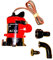 SPX FLOW Bilge Pump 500 GPH 12 V Johnson 40 l/min Cartridge - Cartridges Bilge Pump, Boat Pump, Ship Pump, Yacht Pump, Red, 112 x 88 x 80 mm, 270 g
