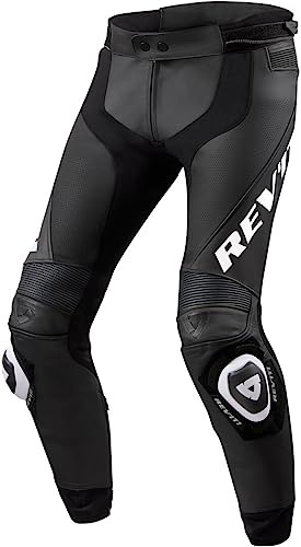 Revit Apex Motorrad Lederhose (Black/White,56/34)