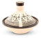 Tajine Noir avec motif Zerbia