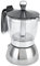 Cafetera Moka de 4 Tazas, Acero Inoxidable Y Acrílico Estilo Italiano, Cafetera de Anís Estrellado, Cafetera de Italiana, Cafetera Manual para el Hogar para Cocina, Comedor