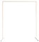 Trimming Shop Square Arch Stand 2m x 2m Party Background Decoration White Metal Arch Backdrop Stand Garden Arbors for Wedding Reception Valentines Baby Shower Engagement Birthday Decor