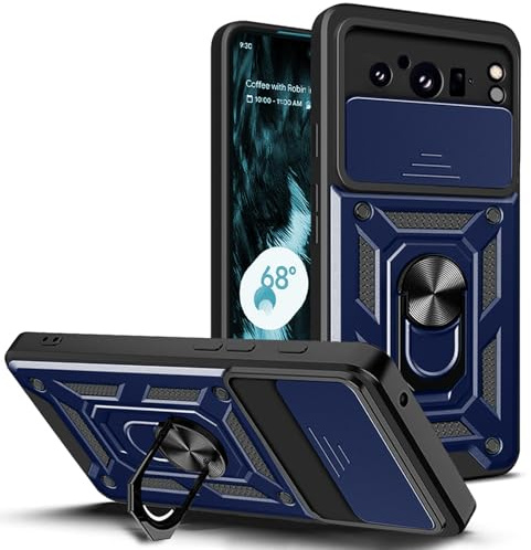 betterfon Handyhülle für Google Pixel 8 Pro | Stoßfest & Kratzfest | Mit Kameraschutz, Anti-Fingerabdruck & robustem Panzerschutz-Design | Blau