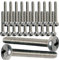 M3 x 30mm Pozi Pan Machine Screw Bolt - Made of A2 Stainless Steel (Pack of 20)