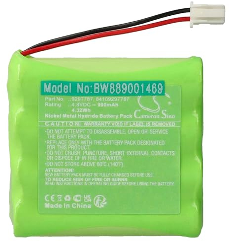 vhbw Akku kompatibel mit BMW F06 Alpina B6 xDrive N63 4.4L Notrufsender (900 mAh, 4,8 V, NiMH)