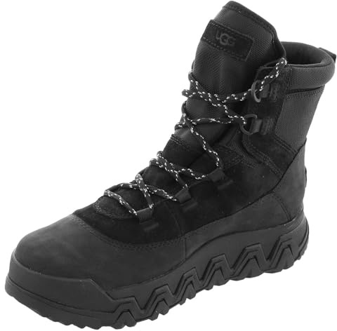 UGG Women's Terretrail Hi-top Fashion Boot, Black, 40 EU