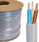 Twin and Earth 6242Y Flat Grey 1MM,1.5MM,2.5MM,4MM,6MM,10MM Electric Cable Wire Wiring T&E Lighting/Socket/Cooker (PX) (1MM, 25, meter)