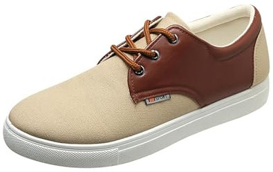 Zapatos de lona para hombre, ligeros, planos, cómodos, informales, para hombres, zapatillas de verano, sin cordones, zapatos de verano, zapatos de caminar, zapatos casuales, zapatos de hombre, beige,