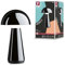 Paulmann 76994 Lampe à poser rechargeable à LED 3-Step-Dim Onzo IP44 2700 K 2,6W Noir mobile lampe à poser USBC