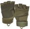 Seibertron® Damen Herren S.O.L.A.G Handschuhe taktisch 1/2 Finger Militär Kampf Armee Fingerless halbe Finger für Airsoft Militär Paintball Schießen Outdoor Activities Handschuhe Army Green M