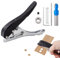 AHANDMAKER Einzellochstanze 3/8 Zoll Verstellbarer Locher Kantenanleimzange PVC Lochzange Kantenstanzzange Für DIY Bastelprojekte Kantenanleimung (10mm)