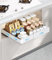 Cexovo Cajón Telescópico,Ampliable Deslizante Extensible Resistente Cajones Extraibles Cocina Almacenaje Organizador Gabinete Sin Necesidad de Taladrar Ni Clavar Ancho Ajustable 32-52 cm Blanco