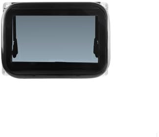 Wohnwagen Ausstellfenster Flach Schwarz Modern 500 x 350mm