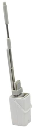 JISADER Mini Kids Mop Small Mop Fitend Play Play para Niños Limpiadores Mini Mop para Jardín de Infantes, Blanco