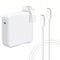 106W USB C Super Fast Charger, MacBook Pro Super Fast Charger, laptop charger suitable for MacBook Pro 16,15,14,13 inches, MacBook Air 13 inches, iPad Pro 12.9、 11 inch and all USB C devices, 2M cable