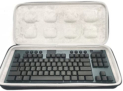 Tragbare EVA-Aufbewahrungstasche für G913/G913 TKL Tastatur, einfach und stilvoll, starke Druckfestigkeit, EVA-Hartschale