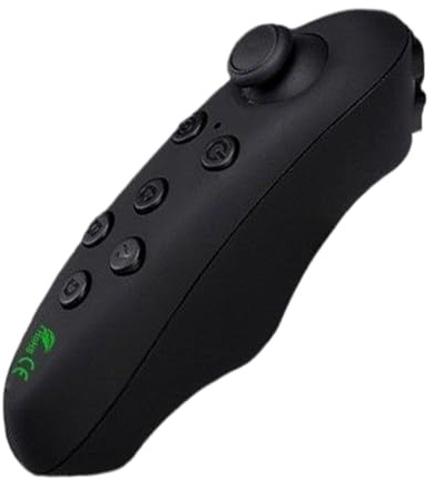 Générique Télécommande Sans Fil - Manette Joystick, Contrôle Souris | Portable 12.5cm pour PC Téléphone Tablette, Mini Clavier Plastique ABS, Cliqueur Présentation | pour Casque 3D [ ]
