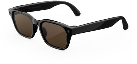 Meta Glasses, Adventurer AI Glasses Standard, Schwarz, Gläser: Braun