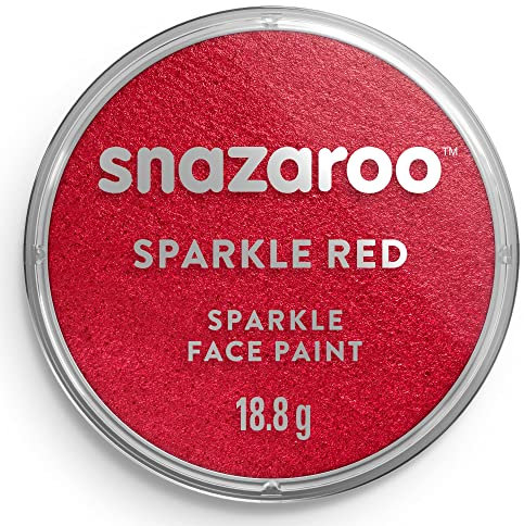 SNAZAROO COLORE PER VISO 18ML ROJO NACARADO
