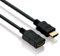 HD Supply HC005-005E Extensión SpeedHigh Speed HDMI estándar con Ethernet HDMI-A Macho (19 Pines) a HDMI-A Hembra (19 Pines) 2 Veces blindado contactos chapados en Oro, 0.50 m, Negro