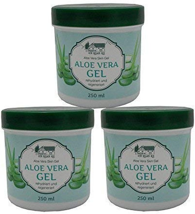 6 x 250ml Aloe-Vera-Gel vom Pullach Hof, Aloe Vera Skin Gel