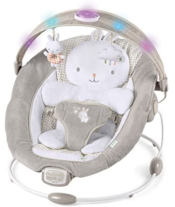 Ingenuity, Twinkle Tails, Babywippe Babyschaukel mit Vibrationen, Lichtern, Melodien, Lautstärkeregler und vielem mehr