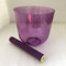 3rd Octave purple color about 7.0 Crystal Singing bowl Perfect crown chakra B Note for sound theraphy 432Hz standard.