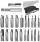 Kit per Estrattore Viti Danneggiate, 22 Pezzi Set Estrattori Viti Danneggiate, Estrattore Viti Spanate, HSS Magnetica Set Rimozione Bulloni con Punte 10 Misure Ed Estrattore per Rimozione Vite Rotta