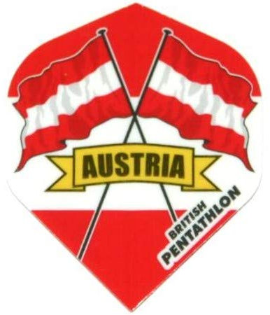 MS-DARTSHOP Dart Flights Pentathlon Standard Polyester Österreich