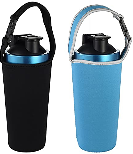 Bulckrew Travel Mug with Shoulder Strap Fits Yeti, Rtic, Atlas, Ozark Trail Cups, Pack of 2
