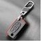 ALIANQ Housse de clé de Voiture en Cuir pour Peugeot 207 307 407 408 206 pour Citroen C2 C3 C4 C5 C6 2/3 Boutons Sac de Coque de clé à Distance Automatique
