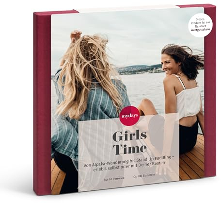 mydays Geschenkbox Girls Time, für 1-2 Personen, freie Erlebnis-Auswahl an ca. 1071 Orten