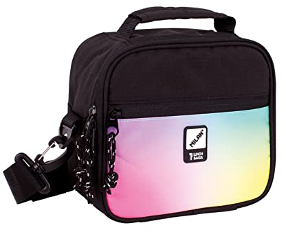 MILAN® Bolsa isotérmica porta alimentos 3.5l serie SUNSET, negra