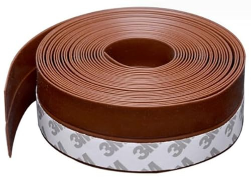 Tira de Sellado de 10 m, ACTOYS Burlete Ventana Utilizada en Dormitorio, Cocina, Baño, Sala de Estar, a Prueba de Viento, a Prueba de Polvo, a Prueba de Humedad, Aislamiento Acústico (marrón)