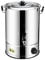 KUMIAO Catering Hot Water Boiler - 20 Litre Commercial Stainless Steel Urn with High Heat Transfer Efficiency and Dry Burning Prevention