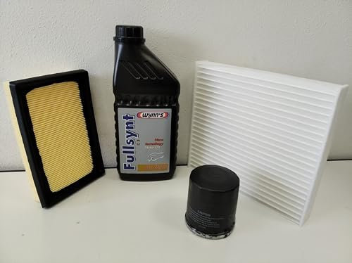 KIT TAGLIANDO COMPATIBILE CON TOYOTA YARIS 1000 2017 + OLIO WYNN'S 18595