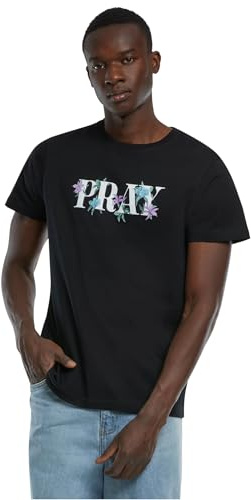 Mister Tee Herren Flower Pray Tee