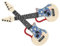 Gogogmee 2 Stück Kinder Gitarren Ukulele Für Kinder Ukulele Zum Üben Ukulele Für Anfänger Training Ukulele Instrument Ukulele Kinder Ukulele Zubehör Professionelle Ukulele Kinder
