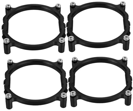 Uonlytech 1set Cpu Cooler Bracket Heatsink Fan Base for Motherboard Construction Easy to Install Secure Cooling for Desktop