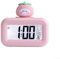 HEBEOT Cute Alarm Clock Cartoon Music Desktop Alarm Clock 8 Different Ringtones Equipped With Temperature Sensor, Monitor Indoor Temperature(strawberry)
