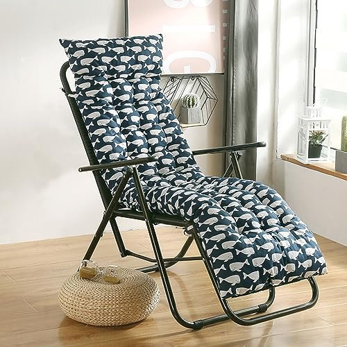 Dicke Sonnenliege mit rutschfesten Bändern, für Zuhause, Hof und Outdoor-Camping, Größe 48 cm x 155 cm, Farbe B