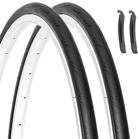 Hycline Rennrad Reifen 28 Zoll: 2 Stück 700x25C Faltreifen Fahrradreifen Fahrrad Mantel
