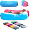 Nevlers Aufblasbare Liege, 2 Stück, 210T Polyester, Luftcouch, keine Pumpe, aufblasbare Couch, aufblasbares Stuhl-Set mit 204 kg Kapazität, Taschen und Tragetaschen für den Einsatz als Strandzubehör