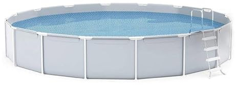 Round Above-Ground Swimming Pool Solar Blanket Cover – PE Bubble Insulation Film for Heat Retention, Evaporation Reduction & Debris Protection (24(240CM)