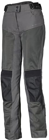 Held Tropic 4 Base Motorrad Textilhose Damen Anthrazit S | Sommer Motorradjacke mit Mesh – CE zertifiziert – D3O Ghost Level 1 Protektoren – Maximale Belüftung