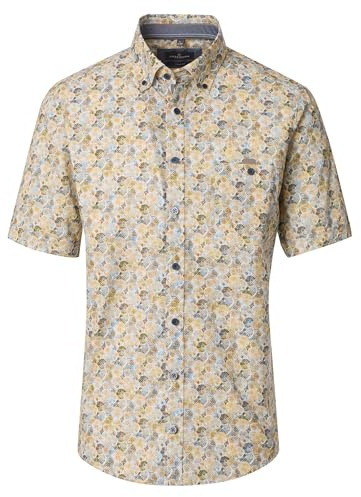 CASAMODA Freizeithemd Kurzarm Print Casual Fit Short
