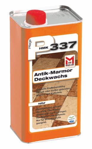 HMK P337 Antik-Marmor Deckwachs - 1 Liter